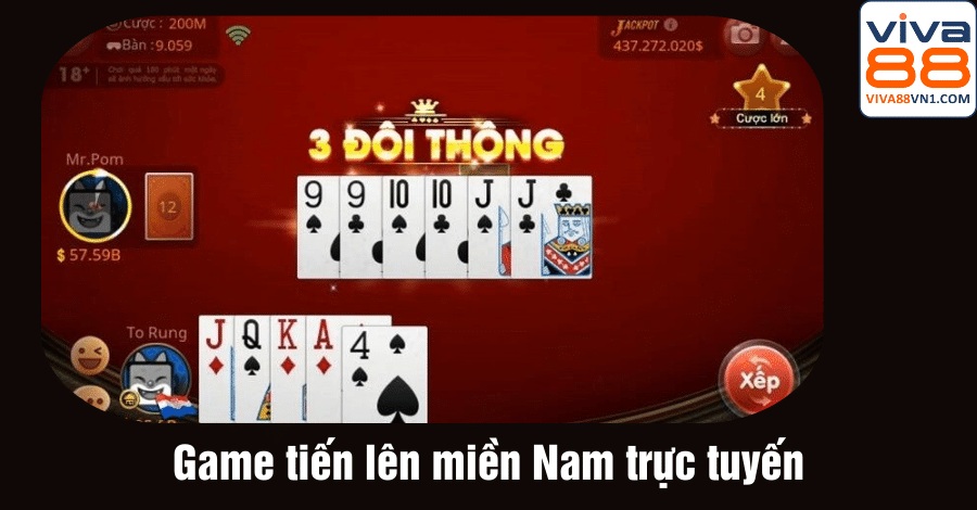 Game tiến lên miền nam trực tuyến